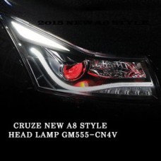 AUTO LAMP A8 STYLE CCFL PROJECTOR  HEADLIGHTS FOR CHEVROLET NEW CRUZE 2014-15 MNR